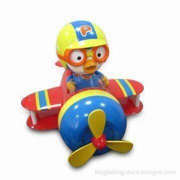 220g Battery-operated Airplane with Moving Function, Making Noise and Glowing Features